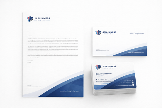 Professional Business Starter Printing Pack. UK Business Printing
