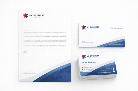 Professional Business Starter Printing Pack. UK Business Printing